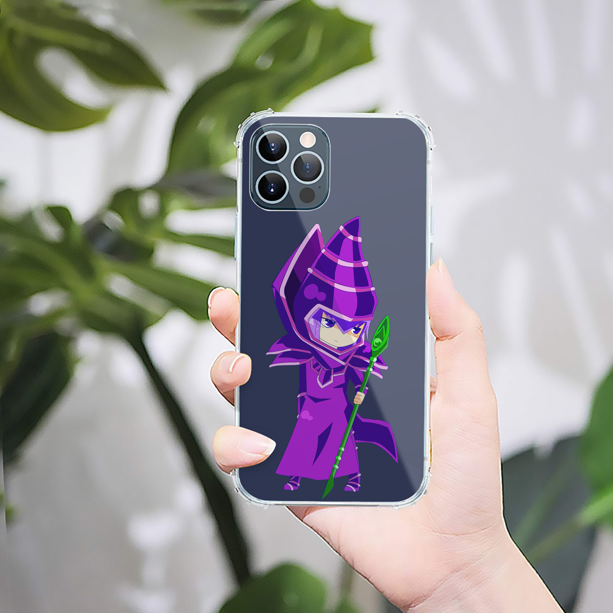 （画像用） 遊☆戯☆王 Yu-Gi-Oh! 【iPhone 12シリーズ対応】透明スマホケース（クリアソフトケース）